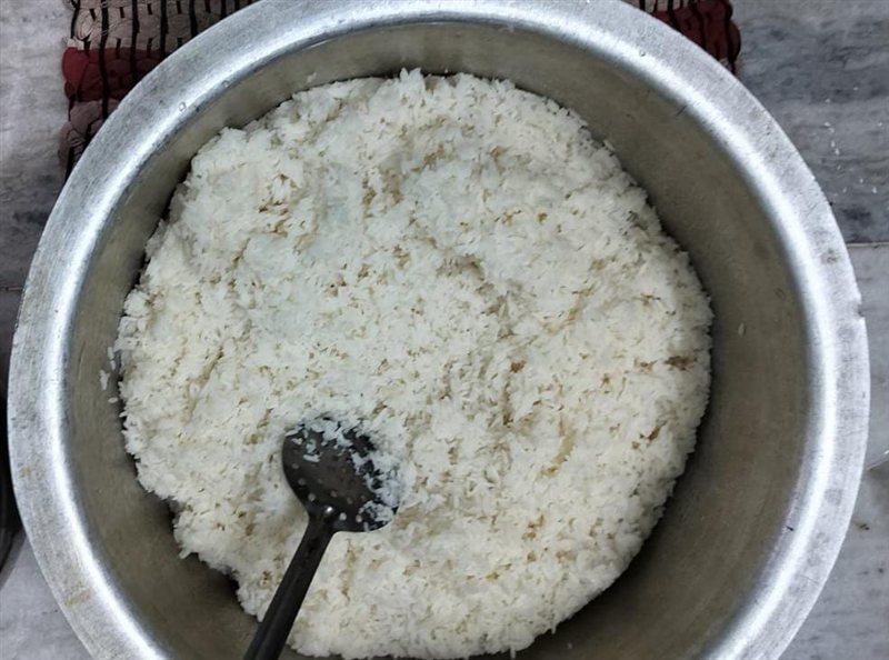 வெள்ளை சாதம் - Steamed Rice