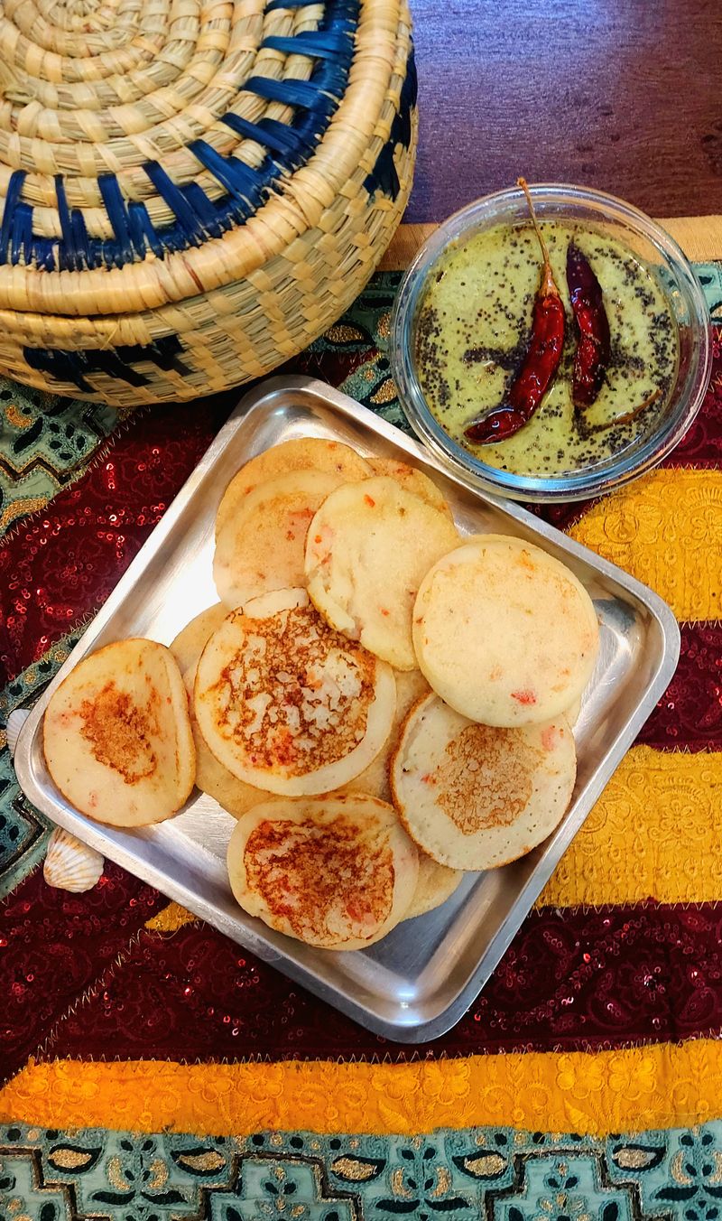 சாதா ஊத்தப்பம் - Plain Uttapam